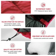 Sleeping Bag, 3 Season Waterproof Single Camping Hiking Cotton Sleeping Bag Envelope Sleeping Bag for Adult 570751057
